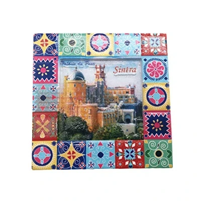 Abbildung von 3D Sintra Portugal Kühlschrank Kühlschrankmagnet Tourist Souvenirs Handgemachte Harz Handwerk Magnetische Aufkleber Home Küche Dekoration Reise Geschenk