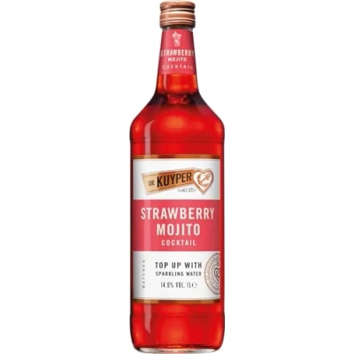Abbildung von De Kuyper Strawberry Mojito Cocktail NV 1 L Flasche