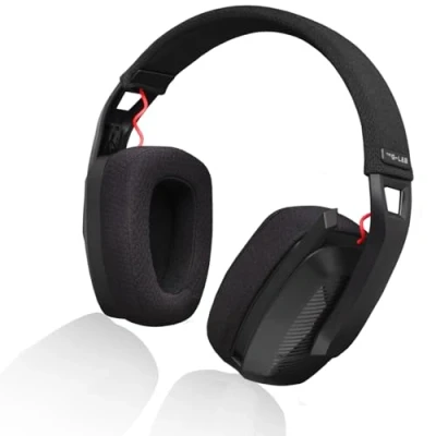Abbildung von The G Lab Korp Platinium Kabelloses Gaming Headset Aufladbar PC/PS4/PS5 Bluetooth / 2,4 GHz mit Hochwertigem Stereosound und Stabiler Verbindung Neu