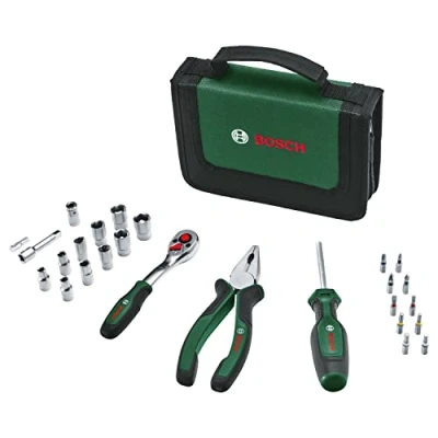Abbildung von Bosch Accessories Multitool Mobility Handwerkzeug Set, 26 teilig (kompaktes und mobiles Werk