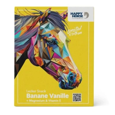 Abbildung von Happy Horse Lecker Snack Banane Vanille 800 g 800,00