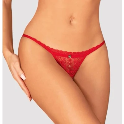 Abbildung von Obsessive Chilisa Schrittoffener String Rot