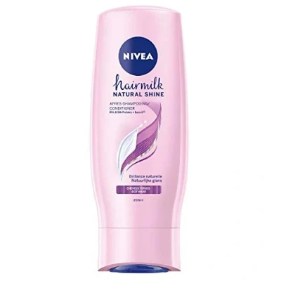 Abbildung von Nivea Haarmilch natürlichen Glanz Conditioner, 200 ml