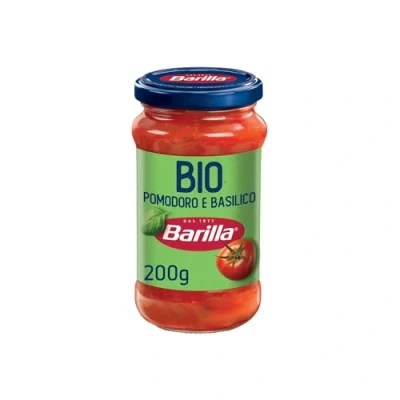 Abbildung von Barilla Pastasauce Basilico Bio, 8er Pack (8 x 200 g)
