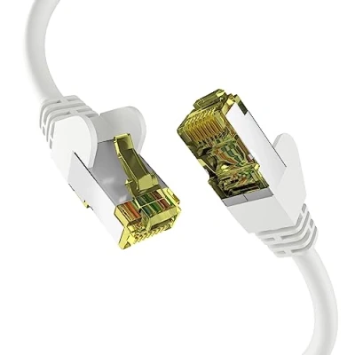 Abbildung von EFB Elektronik CAT6a WEISS 15m Patchkabel S/FTP PIMF