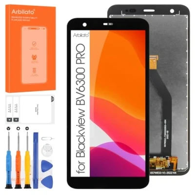 Abbildung von Display für Blackview BV6300 Pro LCD Bildschirm Digitazer Touchscreen Ersatz Montage mit Werkzeugen (5,7 Zoll, Schwarz)