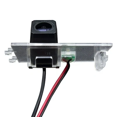 Abbildung von 18mm Rückfahrkamera fahrzeugspezifische Kamera unauffällig integriert in der Kennzeichenbeleuchtung Nummernschildbeleuchtung für Jeep Compass Wrangler Cherokee/Patriot/Grand Cherokee