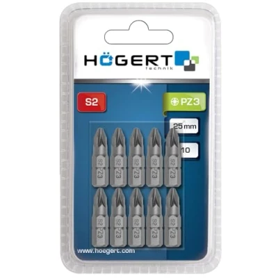 Abbildung von Hogert Technik HT1S316 Schrauberbit Pozidriv (PZ)