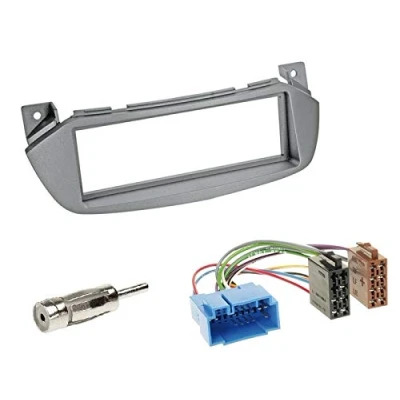 Abbildung von 1 Din Radio Einbauset Blende Radioanschlusskabel Antennenadapter für Nissan Pixo (UA0) 2006 2013