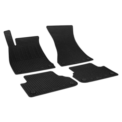 Abbildung von AZUGA Auto Fußmatten Gummi passend für Audi A4 ab 10/2015 (8W/B9), Avant,4 türer Stufenheck