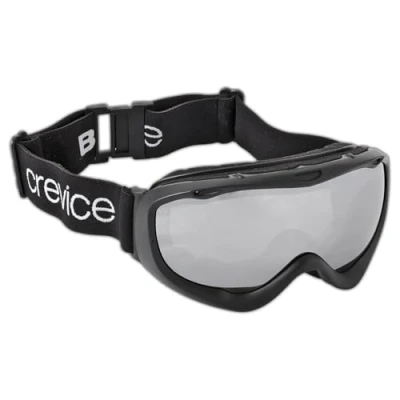 Abbildung von Black Crevice Erwachsenen Skibrille mit Doppel Spiegelscheibe, schwarz/Silver, BCR043470 2…