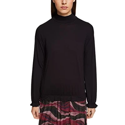 Abbildung von ESPRIT Damen 122CC1K312 T Shirt, 001/BLACK, S