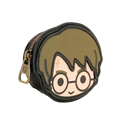 Abbildung von Harry Potter Chibi Face Geldbörse, Braun