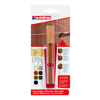 Abbildung von edding Marker 8901 Möbel Reparatur Wachs Set buche (3er Blister)