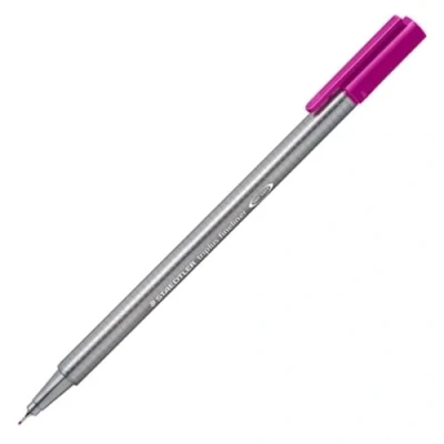 Abbildung von STAEDTLER Fineliner triplus, rotlila, Strichst„rke: 0,3 mm