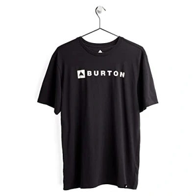 Abbildung von Burton Horizontal Tshirt print, Herren, Größe: Medium, True black