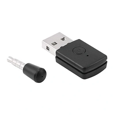 Abbildung von Bluetooth Adapter für, USB 4.0 Adapter, drahtloser Headset Sender Mikrofonempfänger für (ca. 10 m / 32,8 ft)