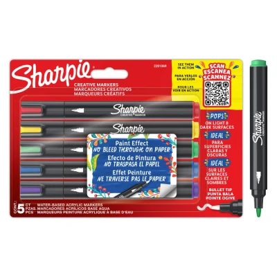 Abbildung von Sharpie Kreativ Marker sortierte Farben 5pc