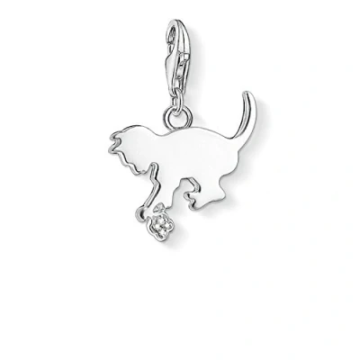 Abbildung von Thomas Sabo Damen Charm Anhänger Nachteule Club 925 Sterling Silber 1392 427 11