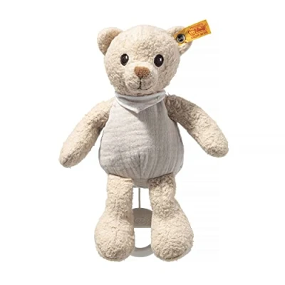 Abbildung von Steiff Spieluhr Noah Teddybär, GOTS with organic materials, zertifiziert durch BCS 35014