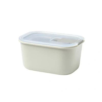 Abbildung von Mepal Frischhaltedose EasyClip Schüssel mit Deckel &amp; Klickverschluss Geeignet für Mikrowelle, Dampfgarer, Kühl und Gefrierschrank Luftdicht auslaufsicher 450 ml Nordic white