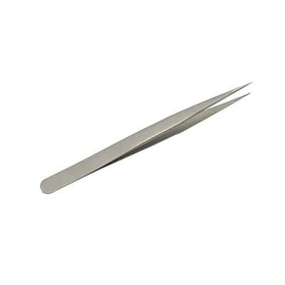 Abbildung von EMEDA Volume Wimpern pinzette Gerade Vetus aus rostfreiem Stahl zum Anbringen individueller verlängerungen Professionelles Make up Pinzetten Werkzeug 00 SA