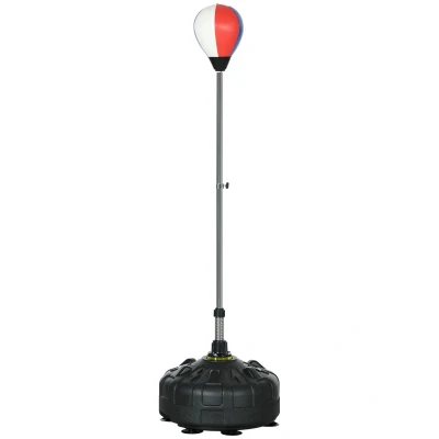 Abbildung von SPORTNOW Punchingball Boxball 147 165 cm höhenverstellbarer Standbox Trainer (Standboxball, 1 tlg., Speedball), für Training, Übung, Schwarz