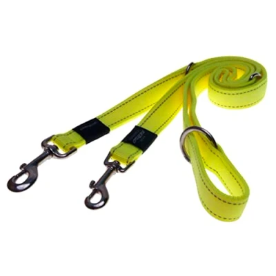 Abbildung von Rogz Utility Multilijn Hundeleine 180x2.5 cm Gelb Xl...
