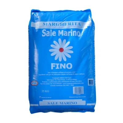 Abbildung von Sale Marino Meersalz fein naturrein 0 1 mm ohne Trennmittel im 25 kg Sack