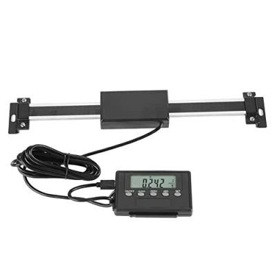 Abbildung von ASHATA Digitalanzeige, 0 150 mm Präzise Digitalanzeige DRO LCD Fernbedienung Aluminiumlegierung Linearmaßstabs Kit für Fräsmaschinen oder Drehmaschinen