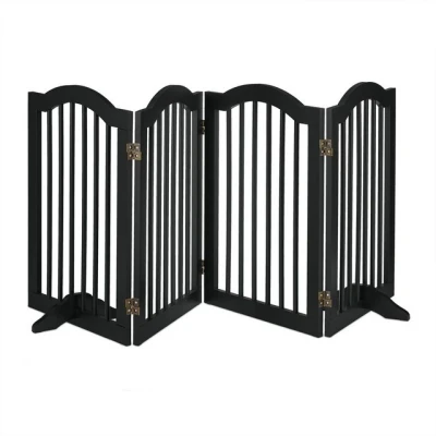 Abbildung von relaxdays Universalschutzgitter Schwarzes Absperrgitter 92 cm hoch
