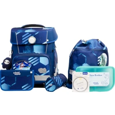 Abbildung von School Mood Champion Maxx Pro Jonas Fußball blau Schulranzen Set