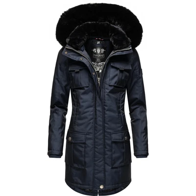 Abbildung von Navahoo Tiniis Wintermantel, Damen, Größe: Large, Dark blue
