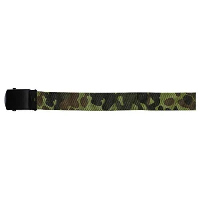 Abbildung von MFH Stoffgürtel Gürtel, 30 mm, flecktarn, mit Metallschloß (Packung)