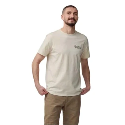 Abbildung von FJALLRAVEN Herren Heavy Classic M T Shirt, Chalk White, XXL