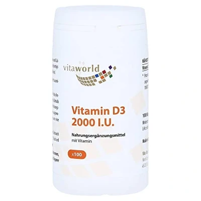 Abbildung von Vitamin D3 2.000 I.E. Kapseln 100 St