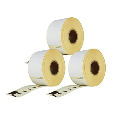 Abbildung von hd line Etiketten für Labelwriter 99012 3 Rolle Pack X 260 St. Je = 780 Etikette, Selbstklebend, Kompatibel &amp; Seiko Etikettendrucker, 89 36 mm