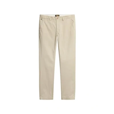 Abbildung von Superdry Tapered Stretch Chino, Herren, Größe: 30x32, Pelican beige