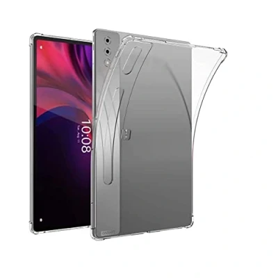 Abbildung von QINOUK Hülle für Lenovo Tab Extreme 14.5, [Airbag Schutz] Ultra dünne Stoßfeste Schutzhülle, Weiche TPU Klar Hülle, kompatibel mit 14.5 Transparent