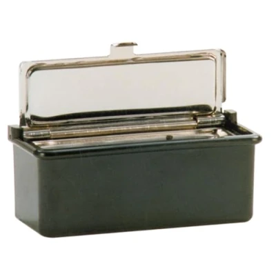 Abbildung von CAR POINT Aschenbecher Mini Klappdeckel Ascher ashtray 9 x 4 cm kleben schrauben Auto