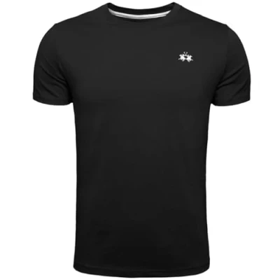 Abbildung von La Martina Tshirt basic, Herren, Größe: XXL, Black