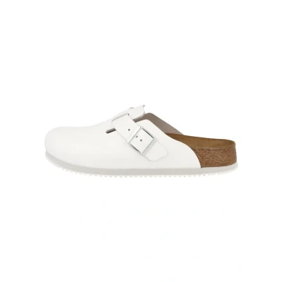Abbildung von Birkenstock Clogs Boston Pantolette flach, Größe: 41, White Schuhe