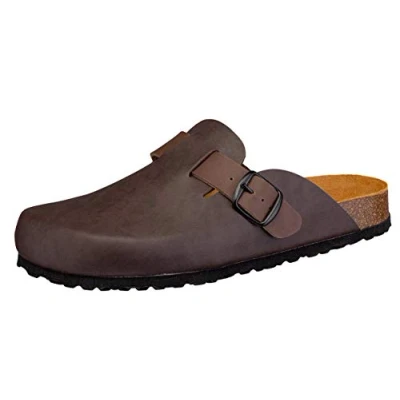 Abbildung von LICO Bioline Clogs, Herren, Größe: 41, Braun Schuhe