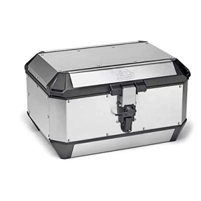 Abbildung von Givi Trekker 56 ALU Koffer Monokey, L, Schwarz, Aluminium, Monokey Befestigung, 56.0 Liter, Weichschale