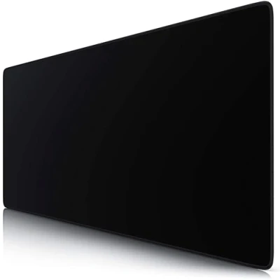 Abbildung von Titanwolf XXL Speed Gaming Mauspad Schwarz 900 x 400mm Mousepad Tischunterlage Large Size verbessert Präzision und Geschwindigkeit