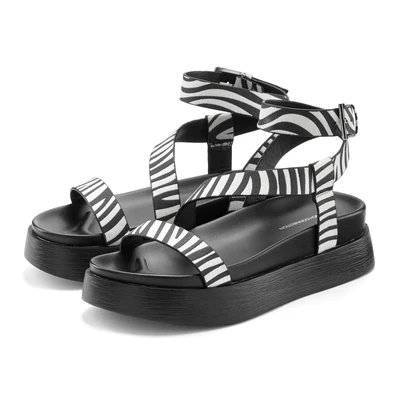 Abbildung von French Connection Sandale Sommerschuh, Sandalette, offener Schuh, Pantolette