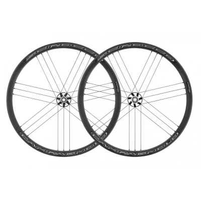 Abbildung von Campagnolo Unisex Erwachsene Scirocco DB Laufradsatz, Schwarz, 28&quot;