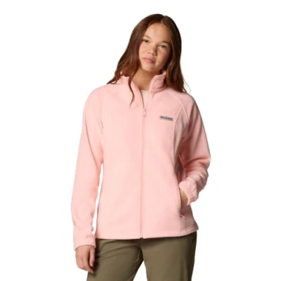 Abbildung von Columbia Women&#039;s Benton Springs Full Zip, Zip Fleece Jacket, Pink Sand, M