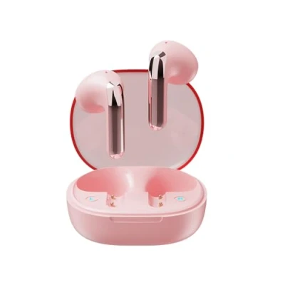 Abbildung von URIZONS Bluetooth In Ear Headphones kabellose Kopfhörer mit Mikrofon Ohrhörer Wireless Kopfhorer für Sportreisen, USB C Ladekabel und Power Display Pink