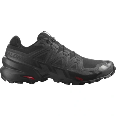 Abbildung von Salomon Speedcross 6 WIDE Hikingschuh, Herren, Größe: 46, Black/phantom Schuhe